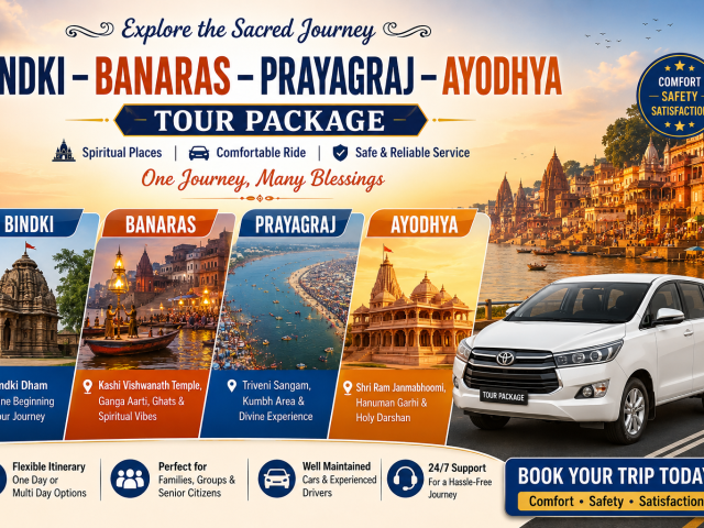 Bindki – Banaras – Prayagraj – Ayodhya